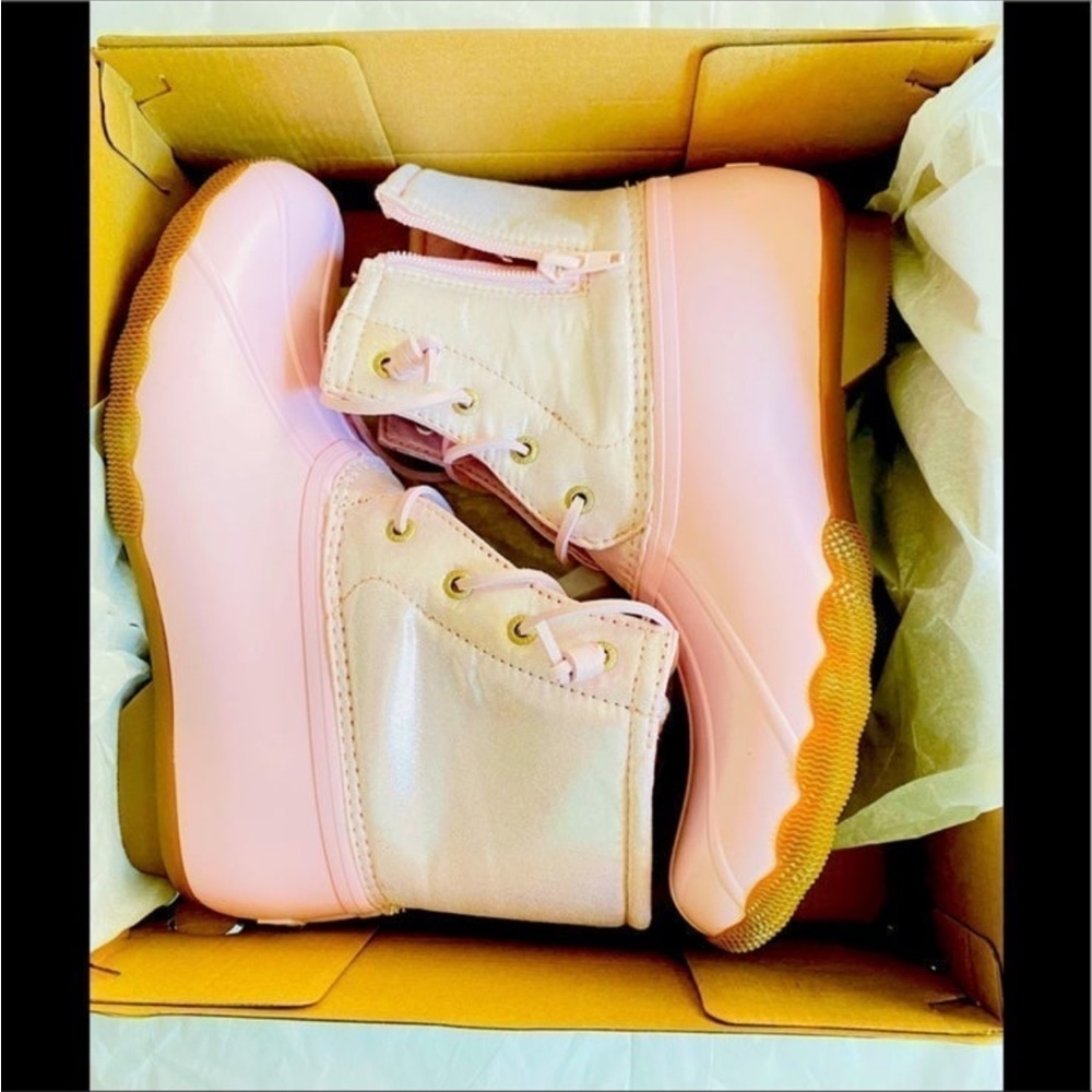 Sperry Pink Winter & Rain Boots - Picture 4 of 6